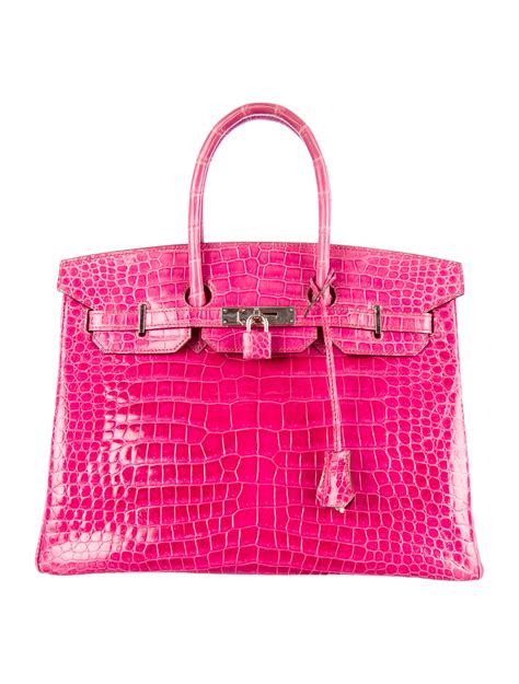 birkin croco hermes|hermes crocodile bag.